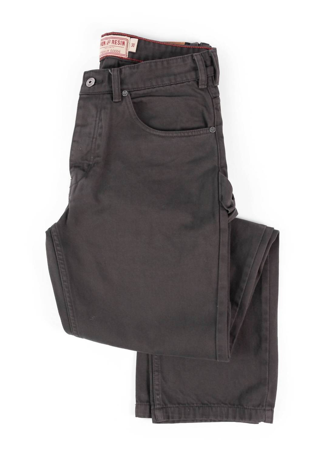 Iron & Resin Men's Jasper Pant in charcoal - men's jeans - alternate view