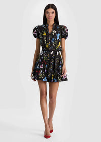 Alice + Olivia - Cora Mini Shirt Dress
