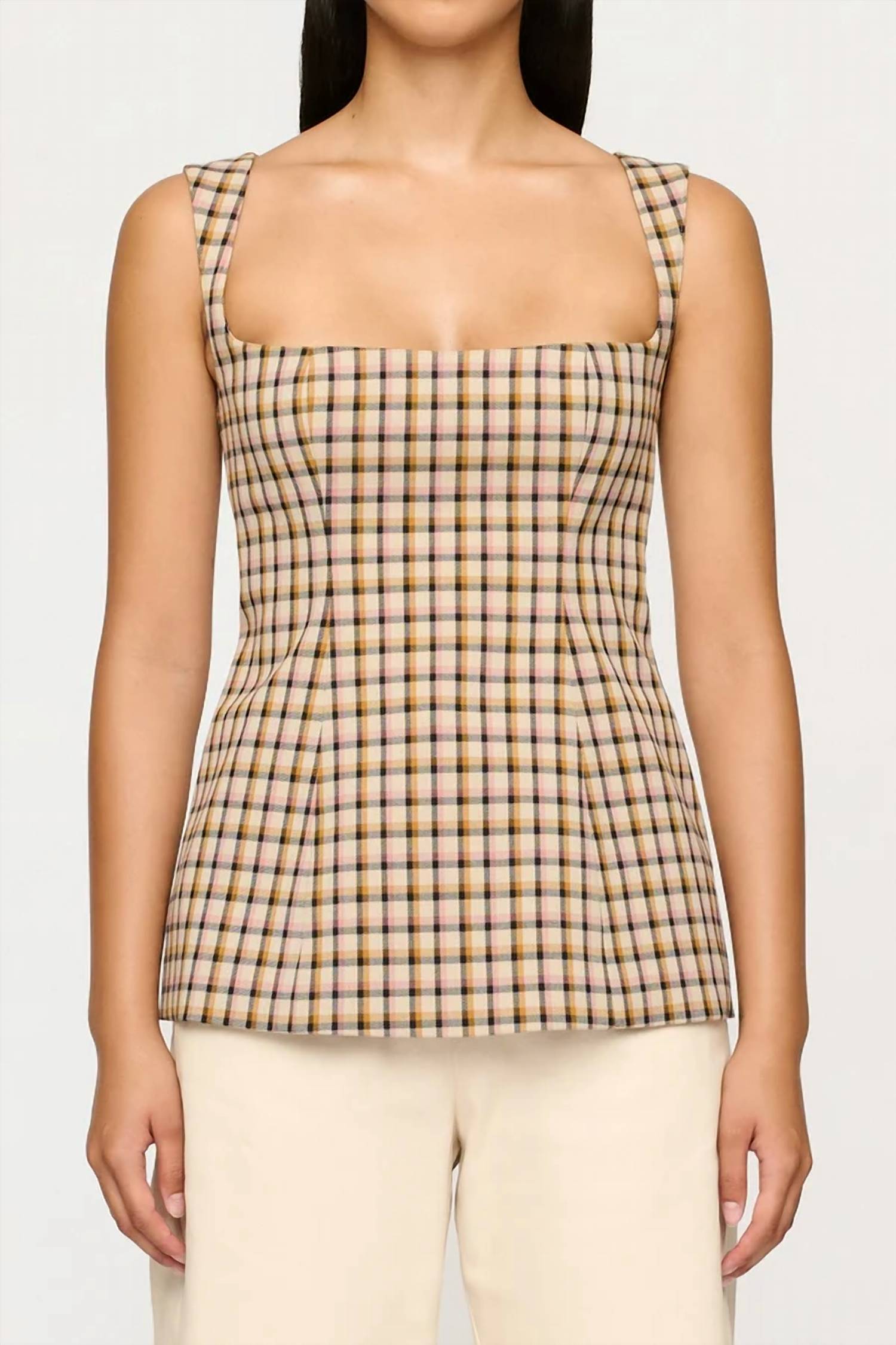 Clea - Edrika Square Neck Top