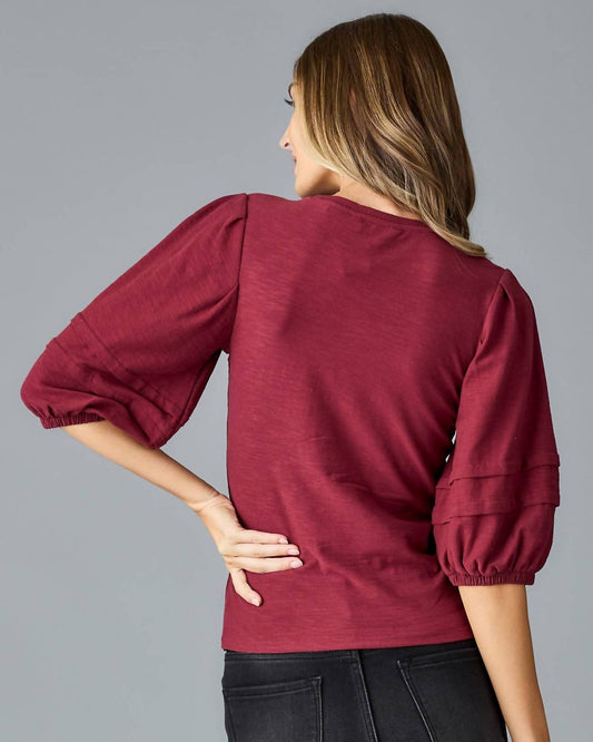Downeast - Adagio Half-Sleeved Top