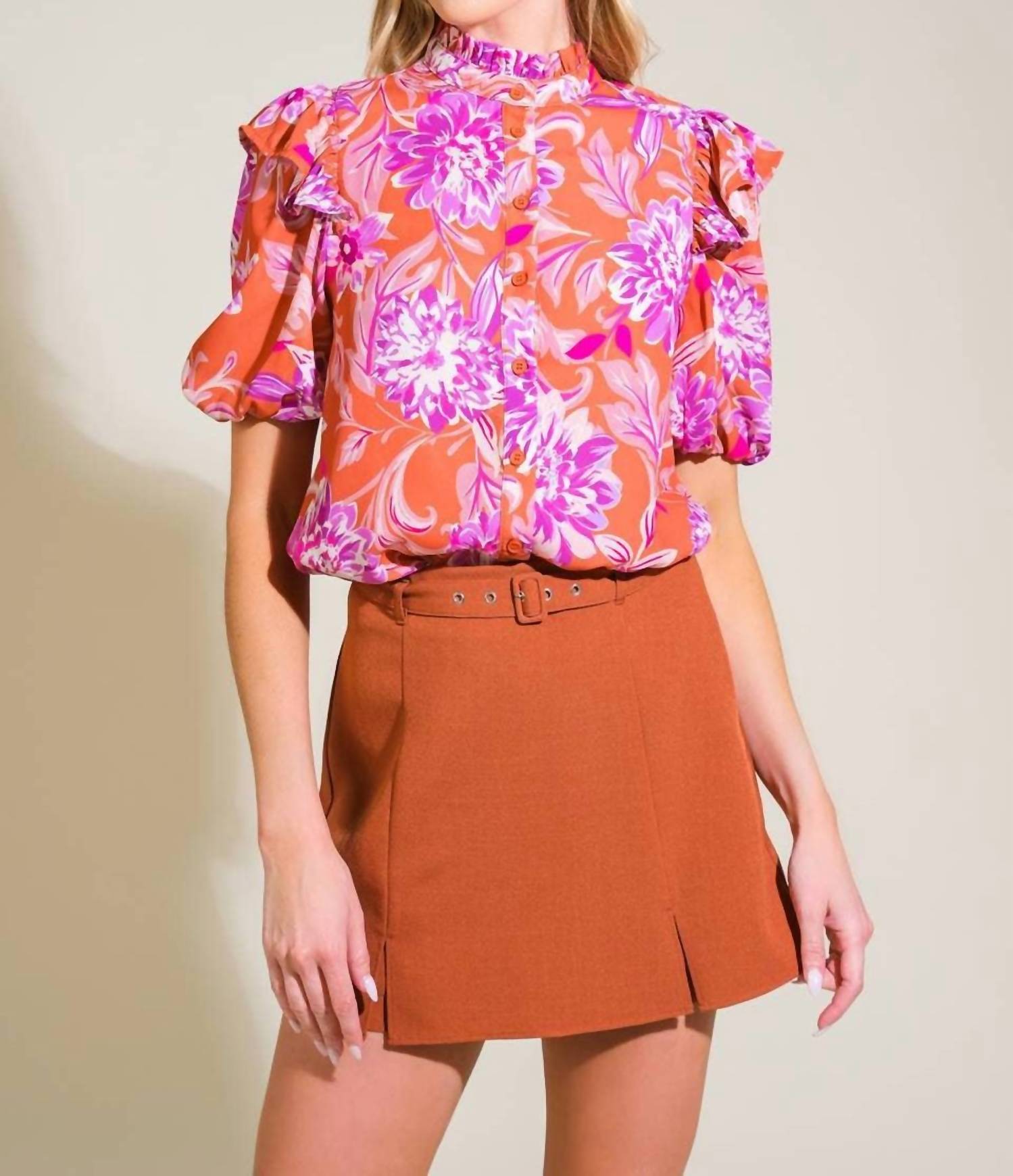 Flying Tomato - Sunset Bloom Blouse