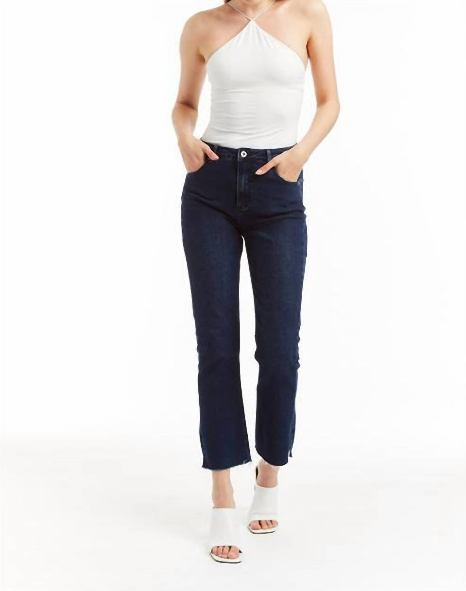 Tractr - Cropped Flare Jean