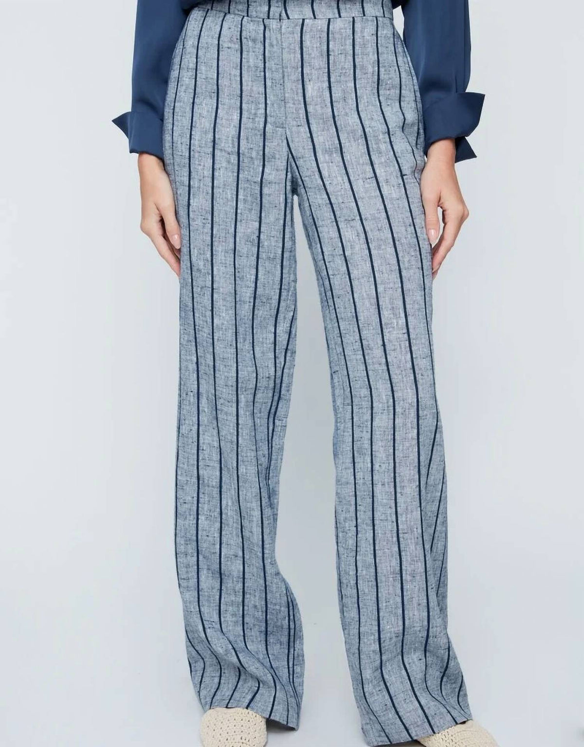 Renuar - Women's Clara Fit Linen Pant
