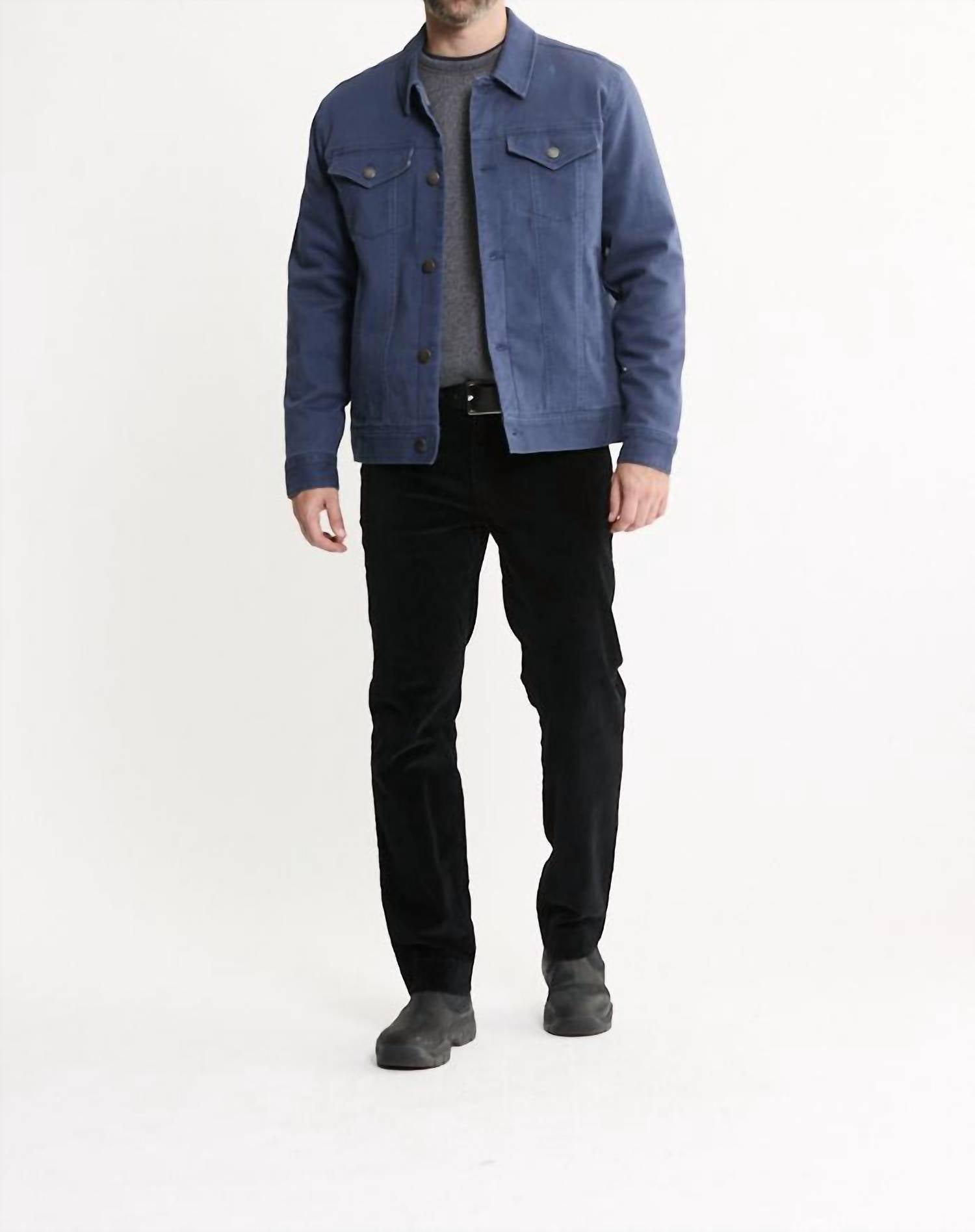 Jachs New York - Lined Bull Denim Trucker Jacket