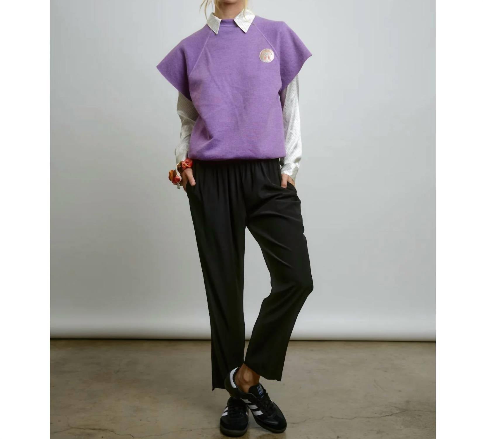 Aquarius Cocktail - Tuxedo Pull-on Pant