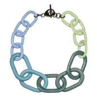 Sunshine Tienda - Women's Color Block Link Necklace