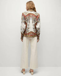Veronica Beard - Linen Floral Shirt