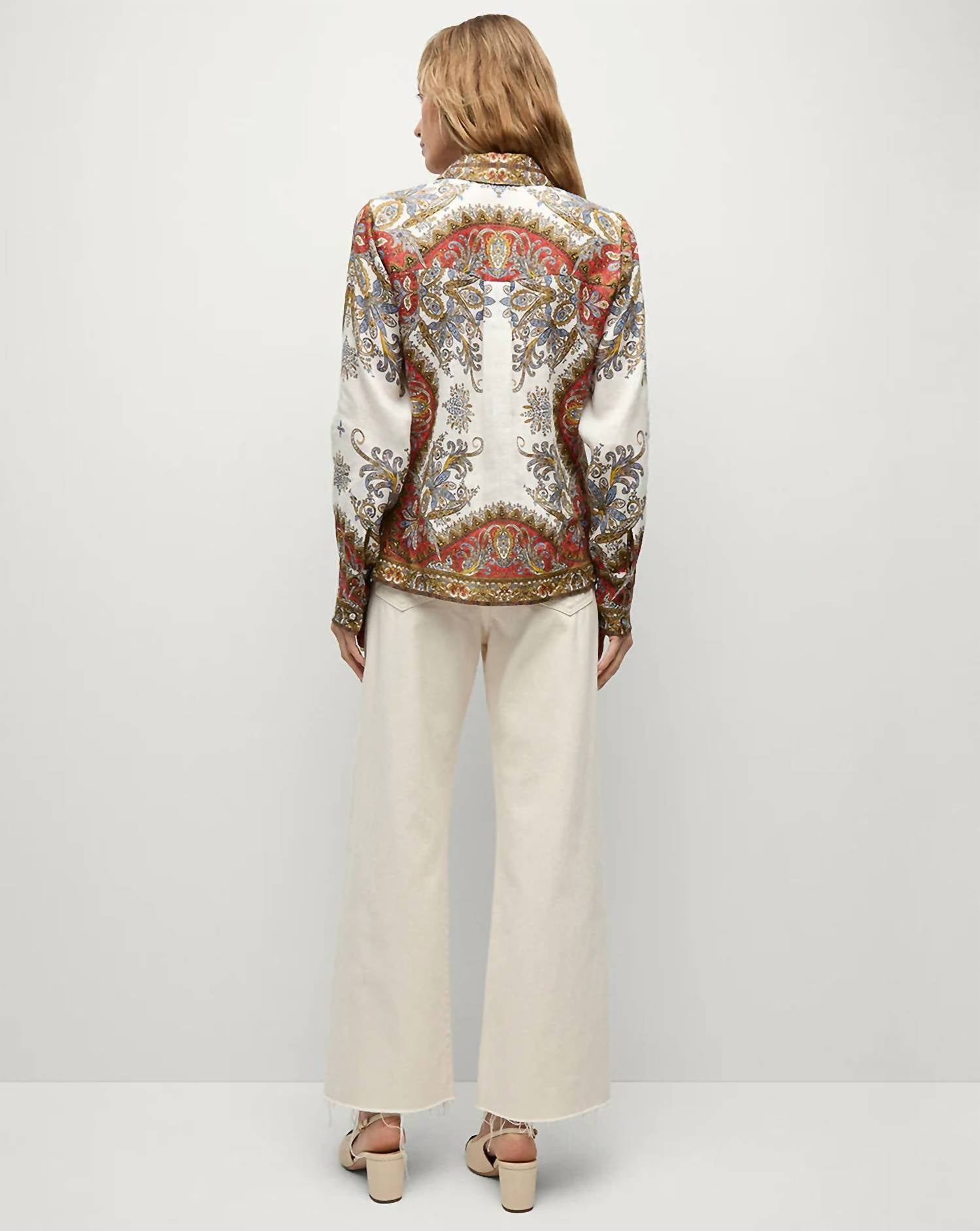 Veronica Beard - Linen Floral Shirt