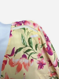 Investments - Floral V-neck Blouse