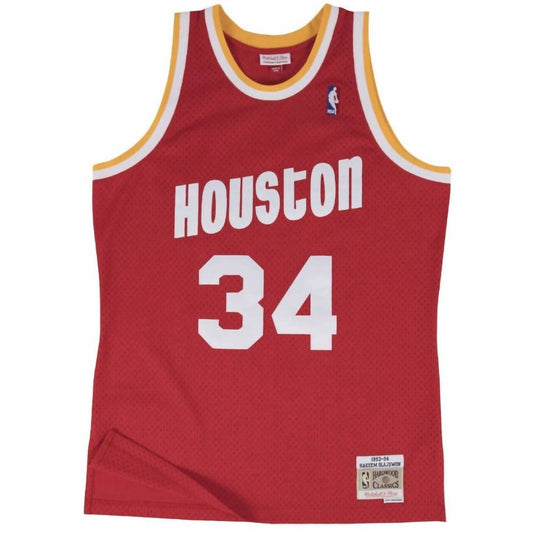 Mitchell & Ness - Men's NBA Houston Rockets 93 Swingman Road Jersey