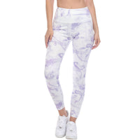 GOLDHAUS Smoke High Rise Leggings in violet - women's pants