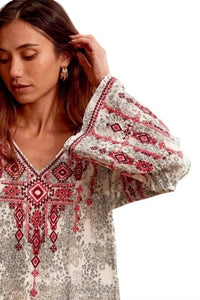Andree By Unit - Life With You Embroidered Blouse