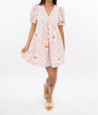 Uncle Frank - Running Rabbit Mini Dress