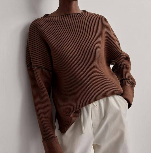 EMILE RIB KNIT SWEATER