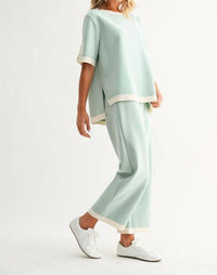 Joh - KAYA CREPE KNIT TOP AND KIARA PANT SET