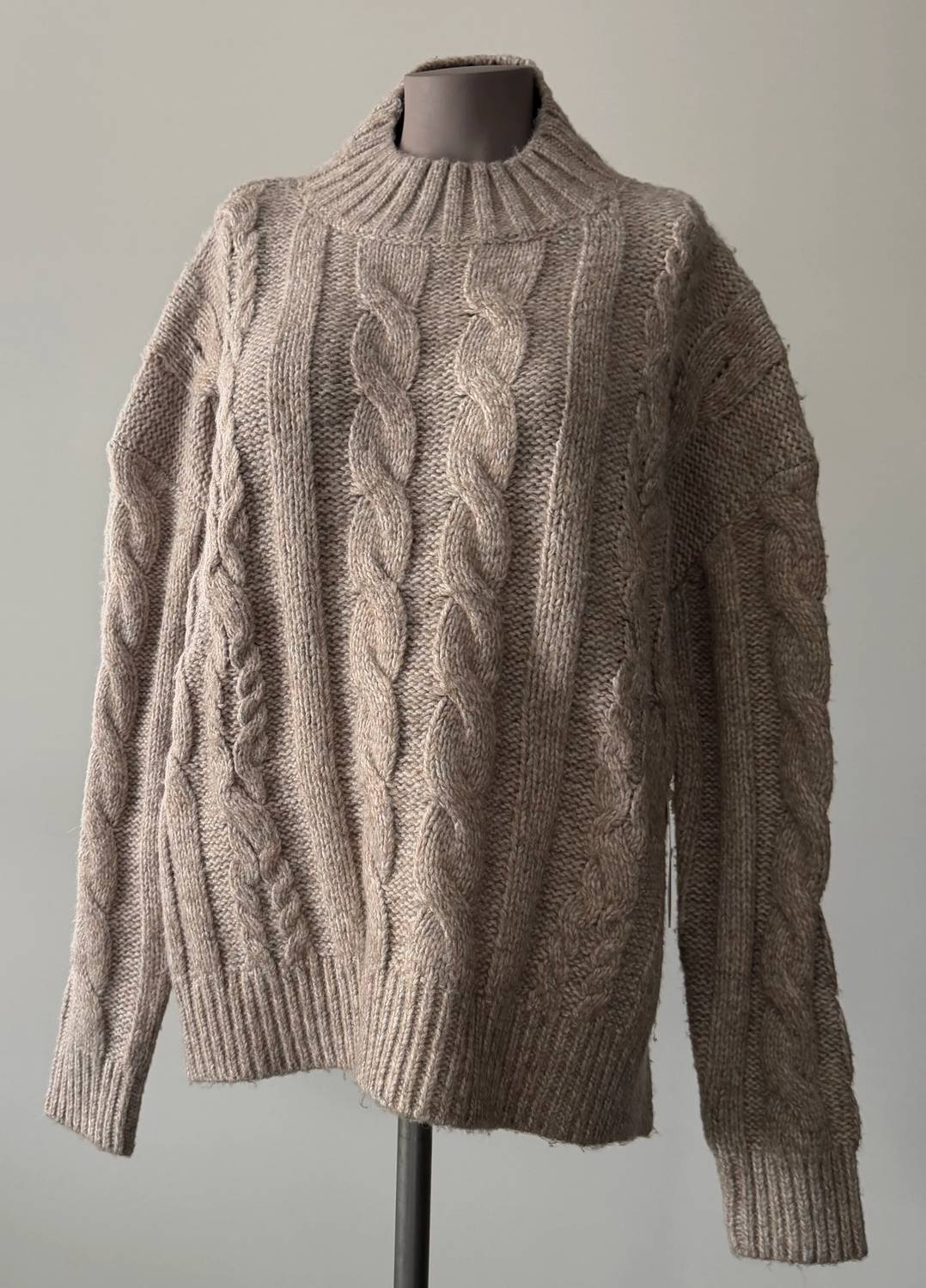 Fifteen Twenty - Mockneck Cable Sweater