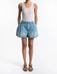 Haikure - Ashley High Waist Denim Shorts