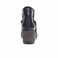 Aetrex Women's Kara Ankle Wedge Boot in black - women's shoe - view 4