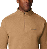 Columbia Hart Mountain Ii Half Zip Pullover in delta heather - men's sweater - view 4