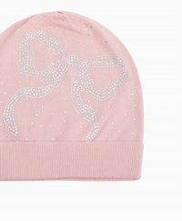 Loveshackfancy - Women's Yzabelle Rhinestone Bow Beanie