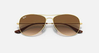 Ray Ban - Cockpit Medium Non Polarized Sunglasses Rb3362 001/51