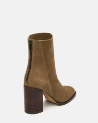 STEVE MADDEN Women's Obsession Boot in taupe suede - women's shoe - alternate view