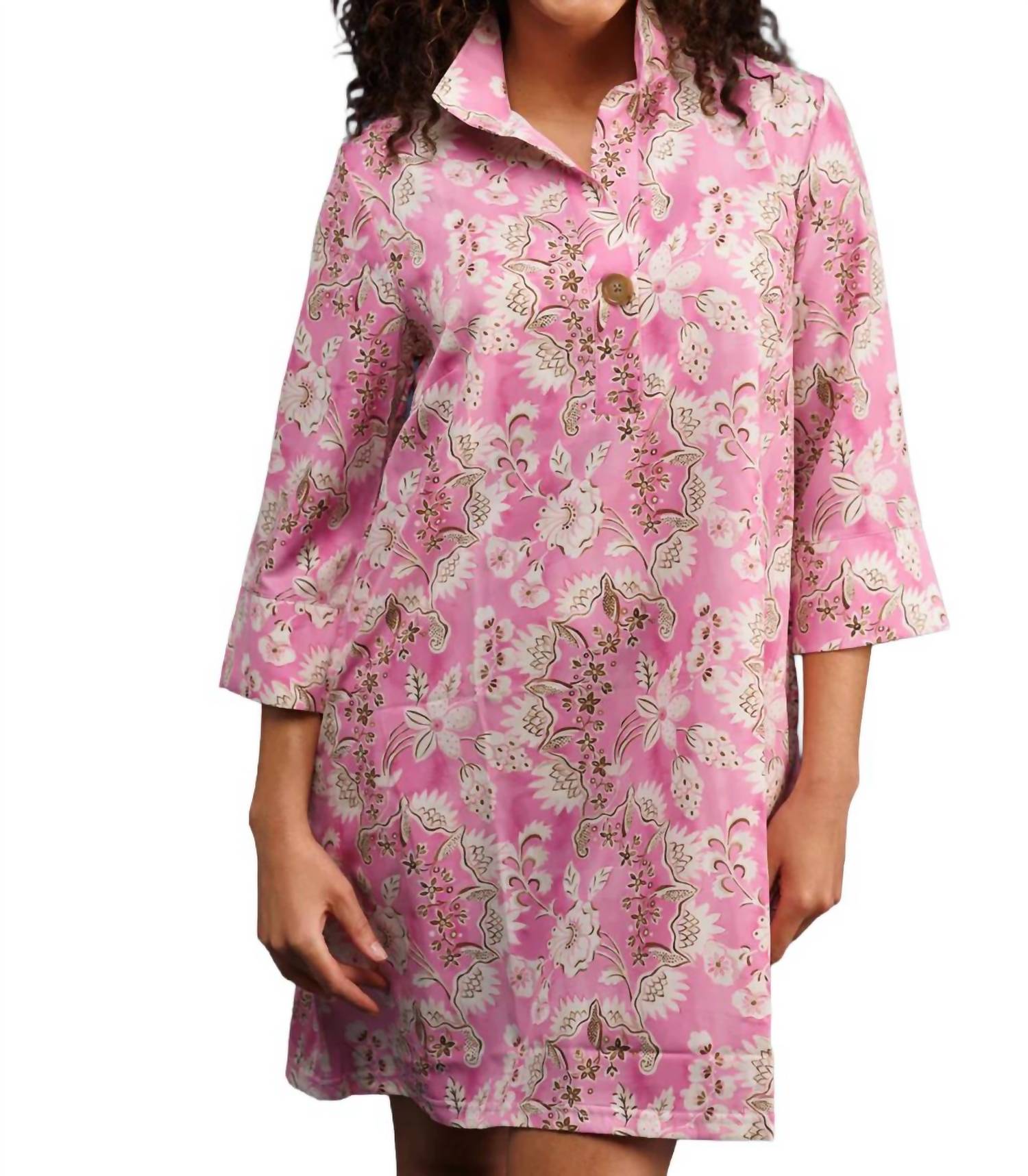 SMITH & QUINN Sophia Tunic Dress in petunia patisserie - women's dress - view 4