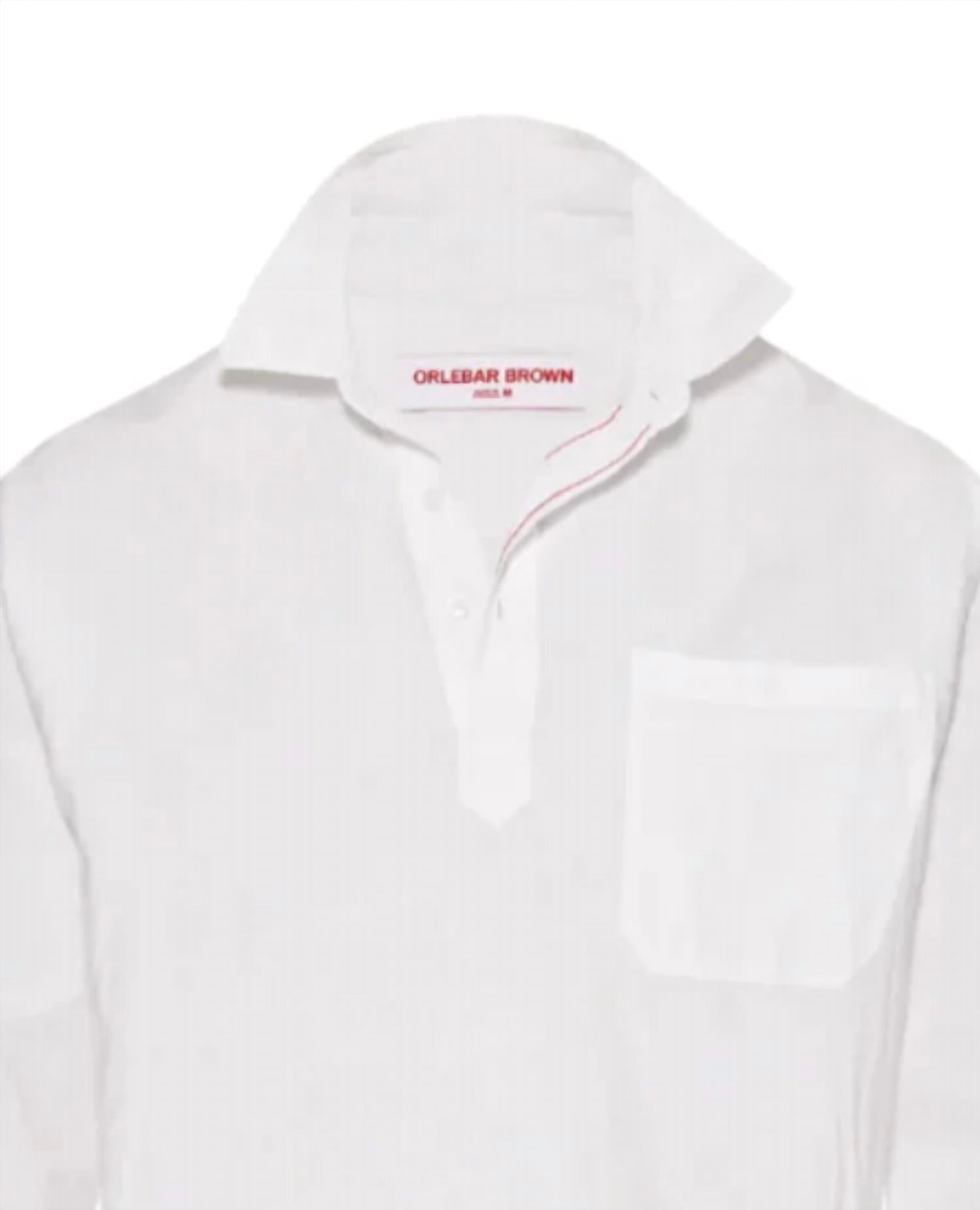 Orlebar Brown - Men's Shanklin Long Sleeve Shirt