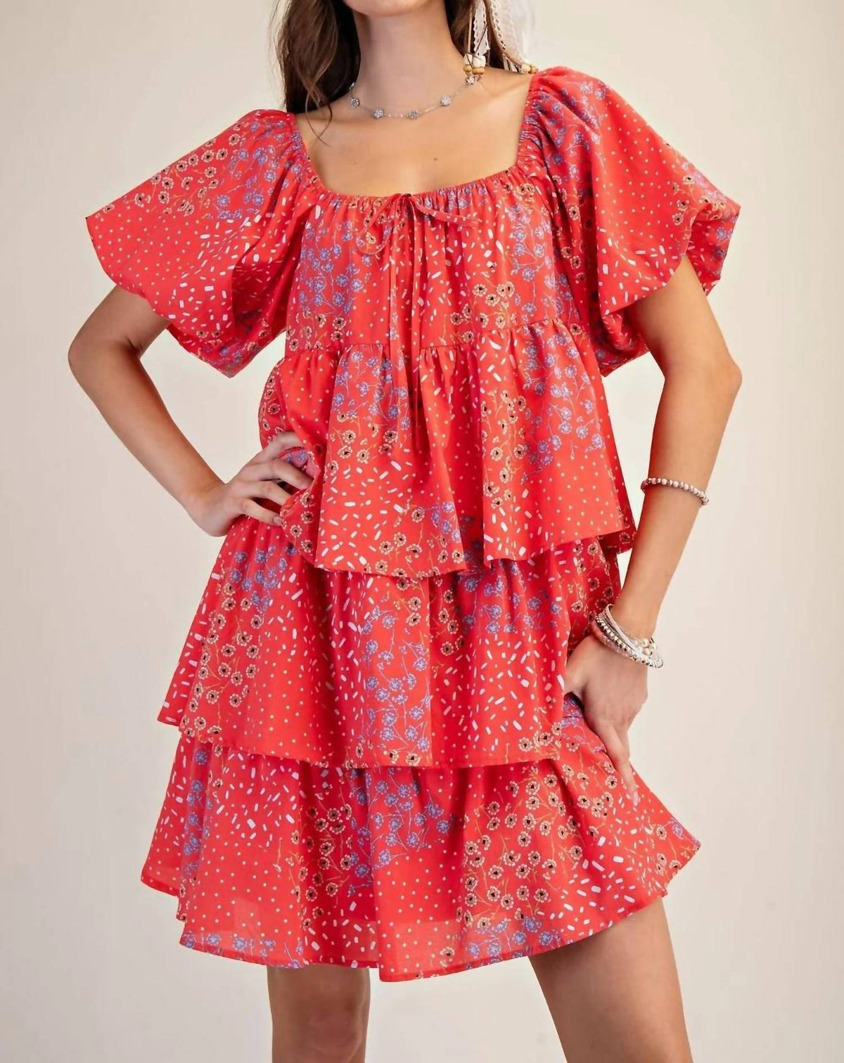 Easel - Sweet Talker Mini Dress