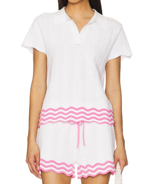 Beach Riot - Vera Collared Top