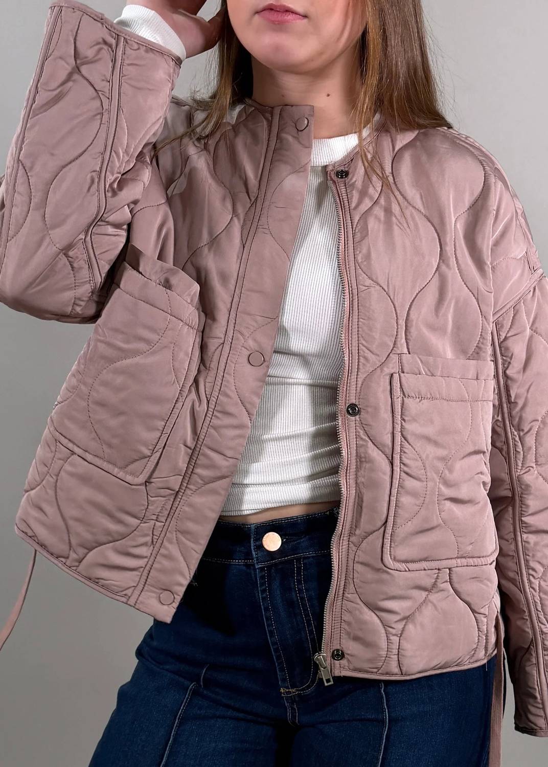 Mod Ref - Quilted Jacket with Adjustable Cords