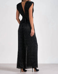 Elan - Plunge Sleeveless Jumpsuit