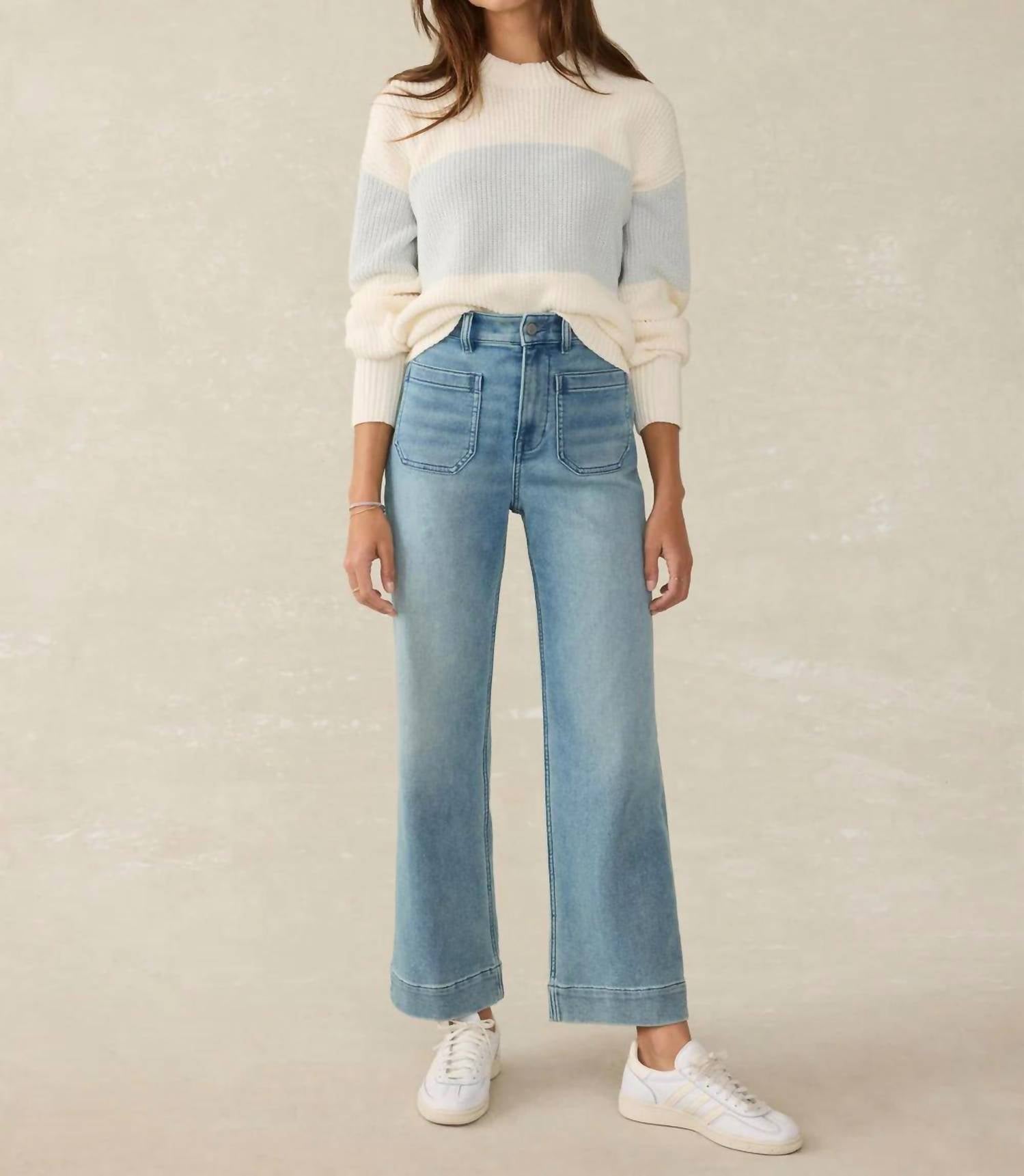 Faherty - Sunwashed Fisherman Sweater
