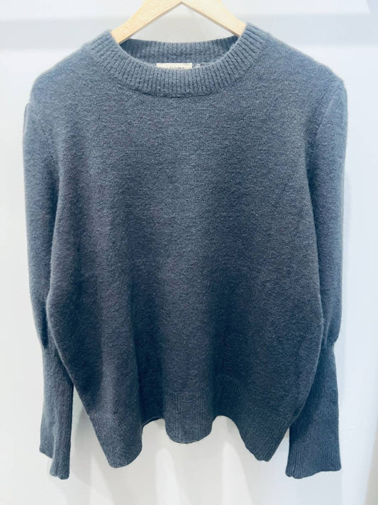 Adora - Women's Puff Shoulder Sweater