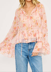 Lucy Paris - Rochelle Ruffle Blouse