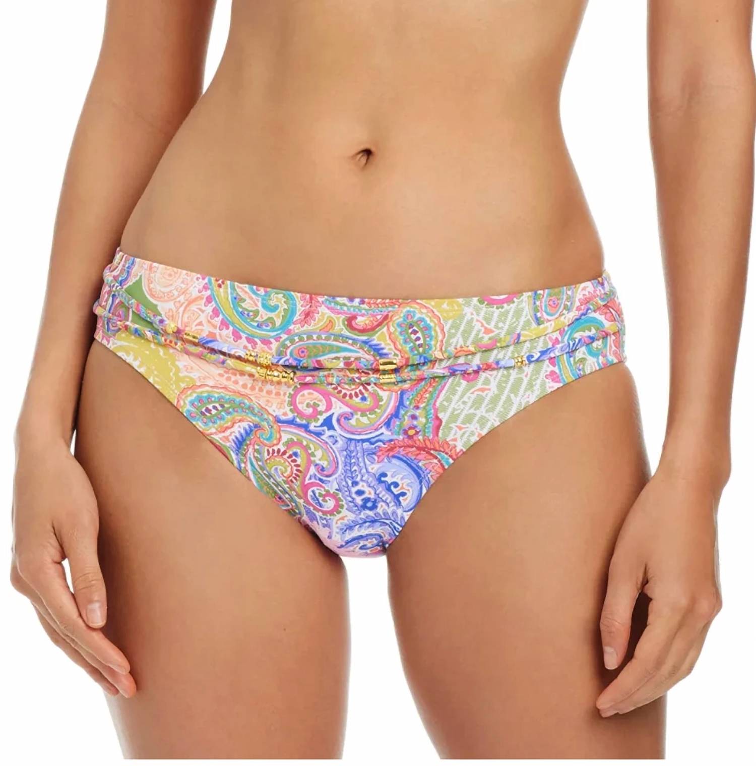 Bleu Rod Beattie - La Vida Bohemia Sarong Hipster Bikini Bottom