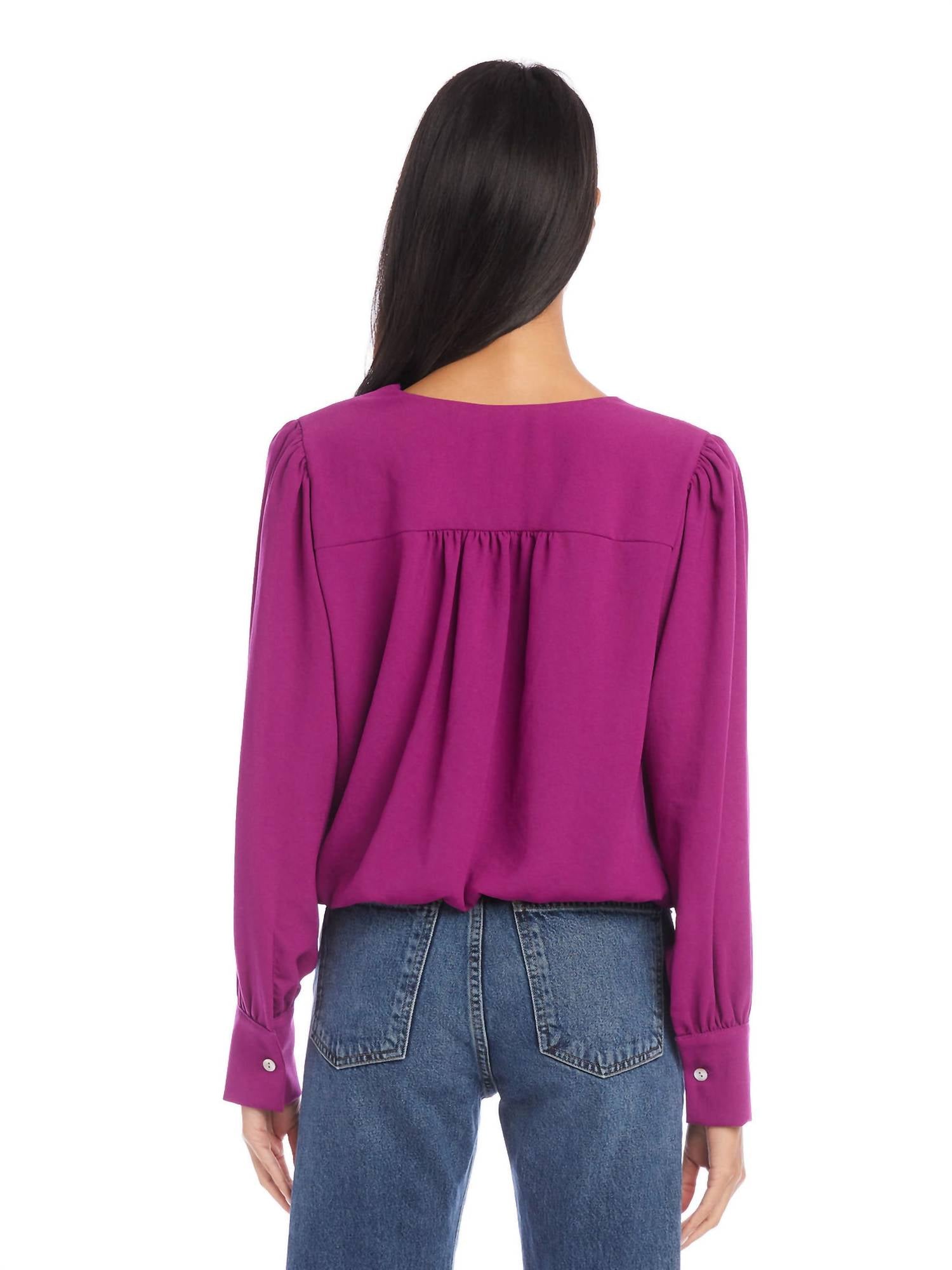 Fifteen Twenty - DRAPE FRONT TOP