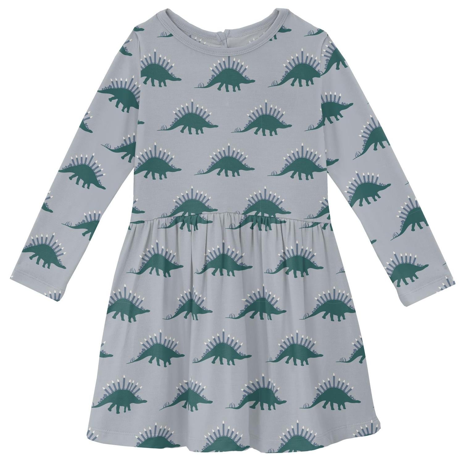 Kickee - Kids Bamboo Long Sleeve Twirl Dress
