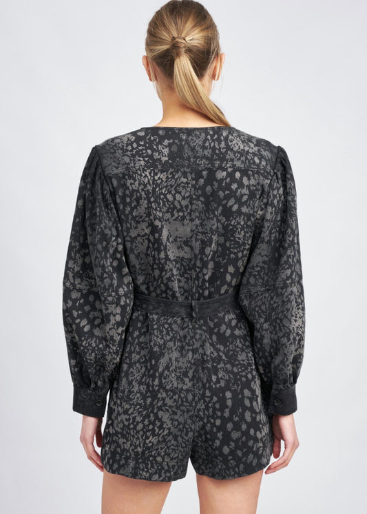 En Saison - Harlow V-neck Jumpsuit