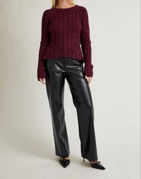 Le Lis - Tie Back Knit Sweater