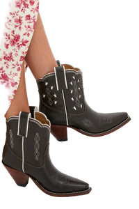 Besita Boots Women's Bright Boots in chocolate - women's shoe - alternate view