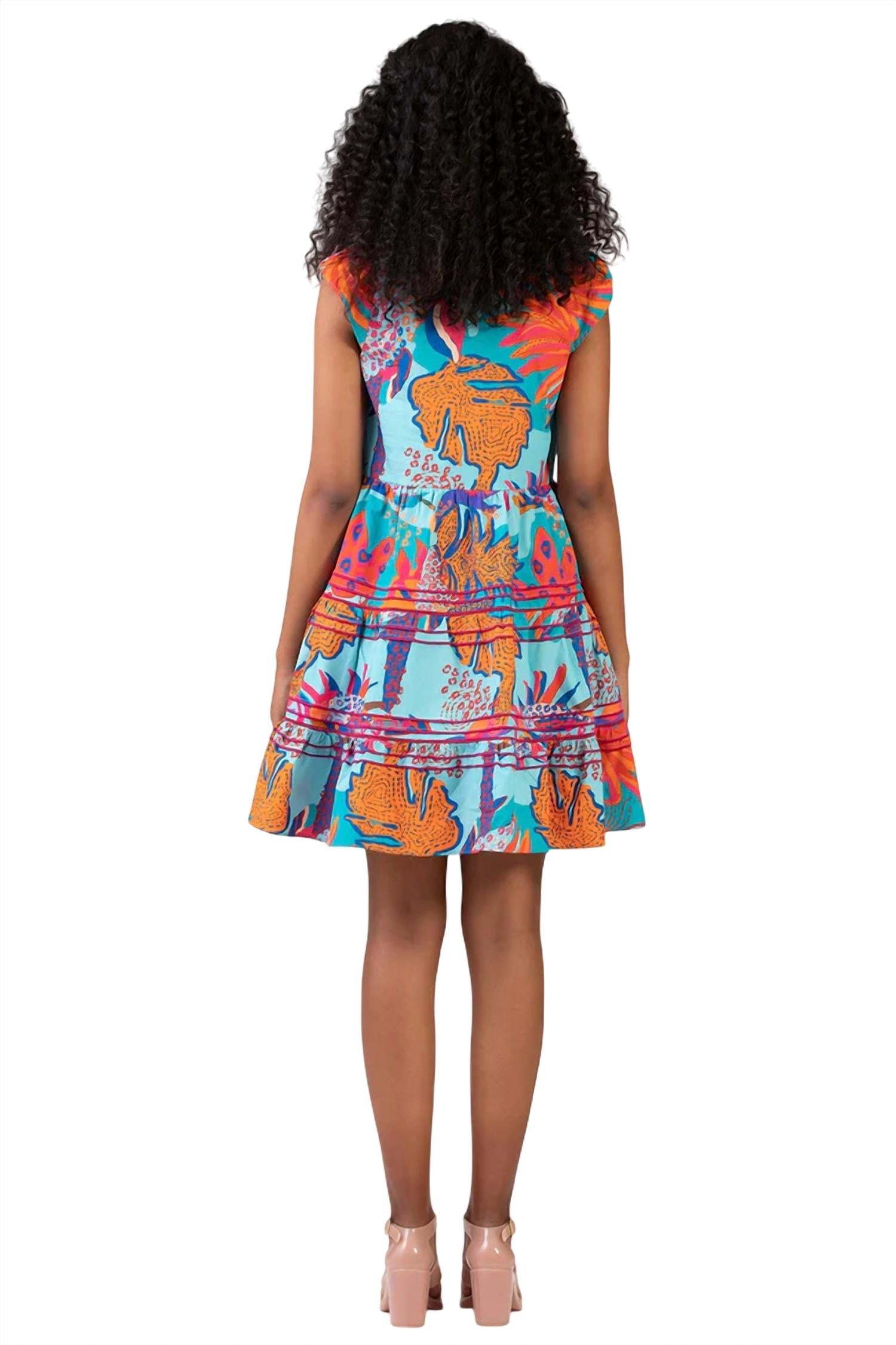 Celina Moon - EMILA GARDEN FLOSS MINI DRESS