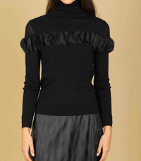 Jessie Liu - Merino Wool Turtle Sweater