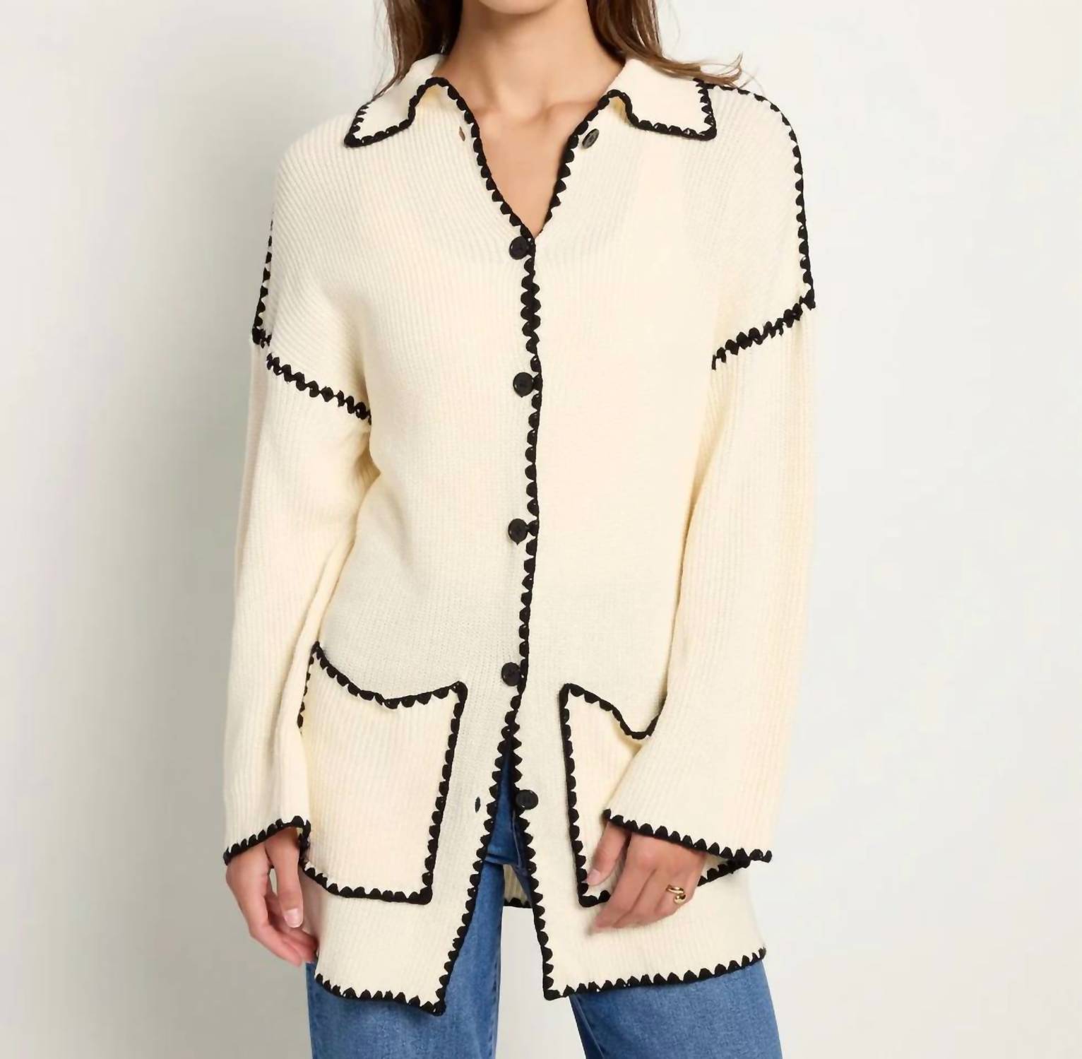 Another Love - Tarla Patch Pocket Cardigan