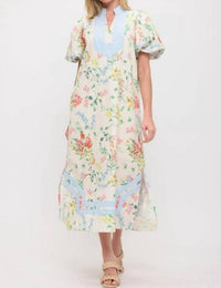 Beeson River - Floral Tunic Style Midi Dress