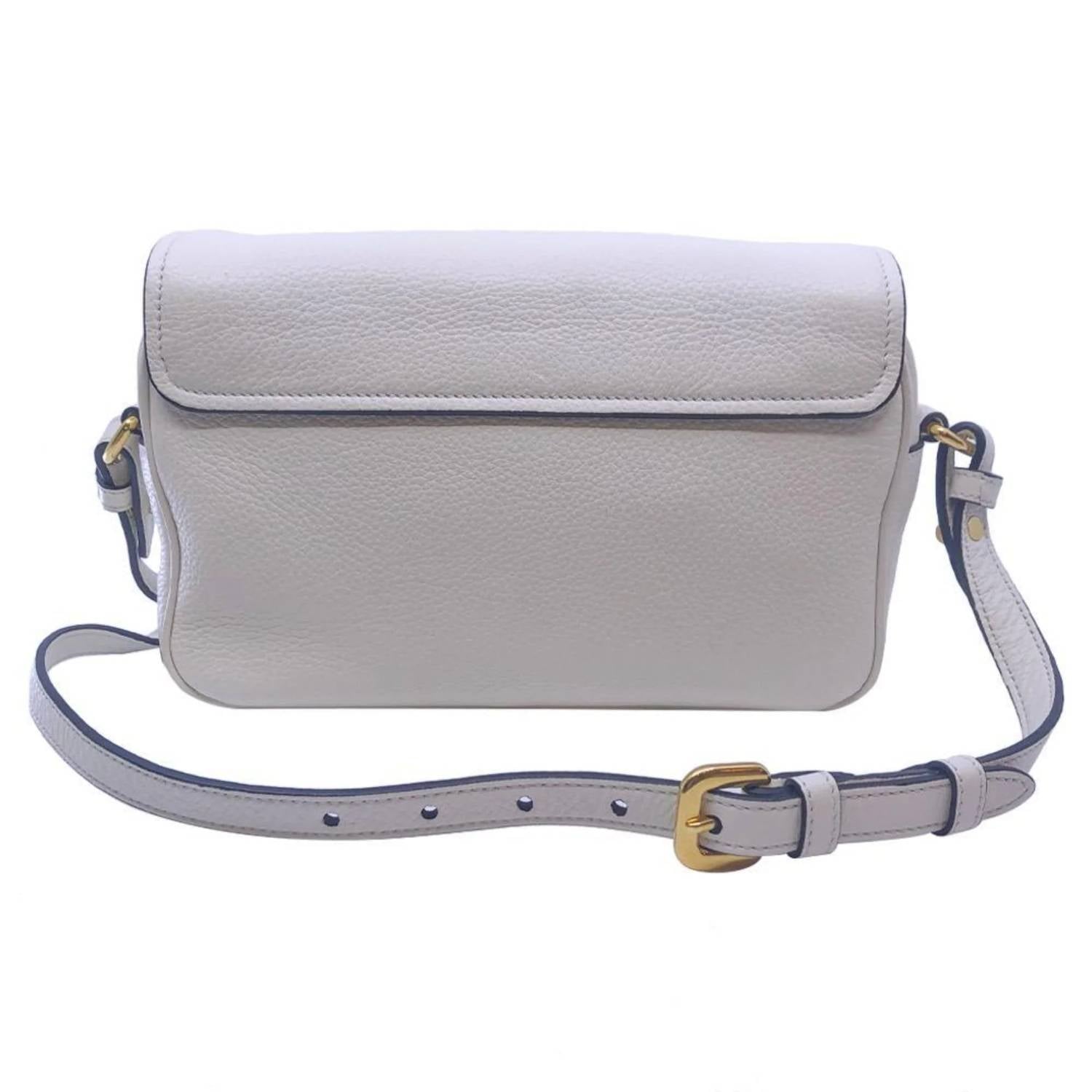 Prada - Women's Vitello Phenix Leather Flap Crossbody Bag