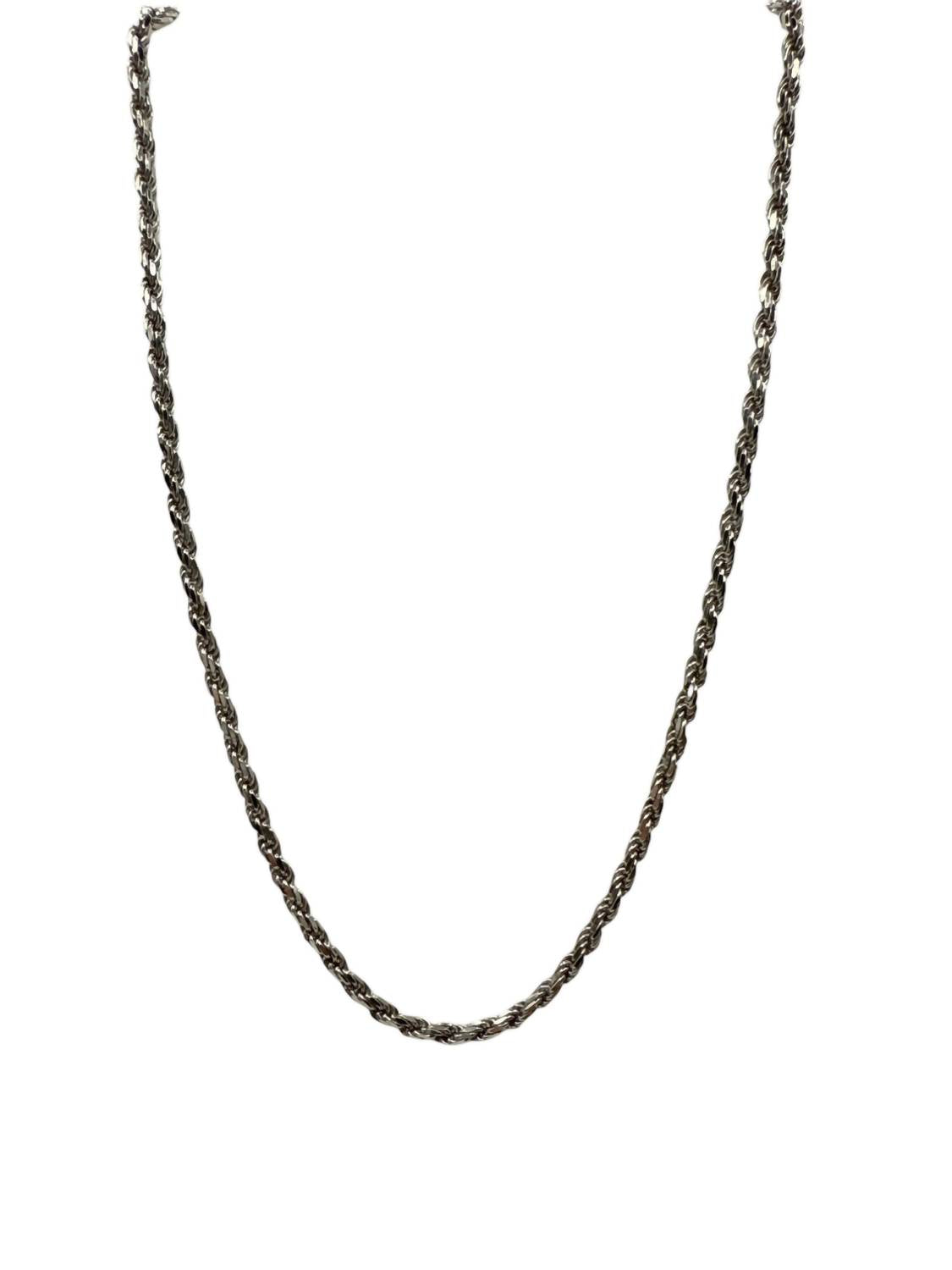 Milano Jewelry - Diamond Cut Rope Chain Necklace – Snagged & Bagged