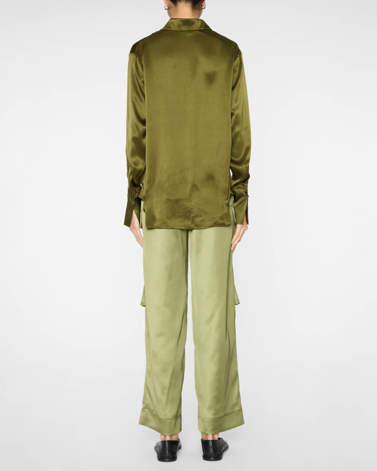 Catherine Gee - Daria French Cuff Silk Blouse