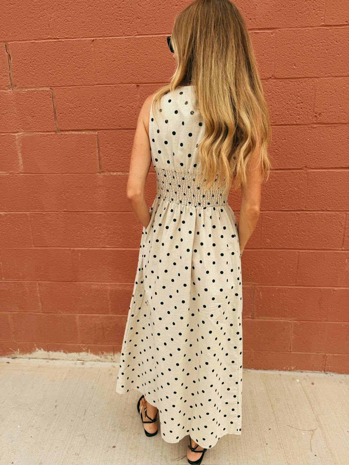 Sundays - Polka Dot Sabrina Dress
