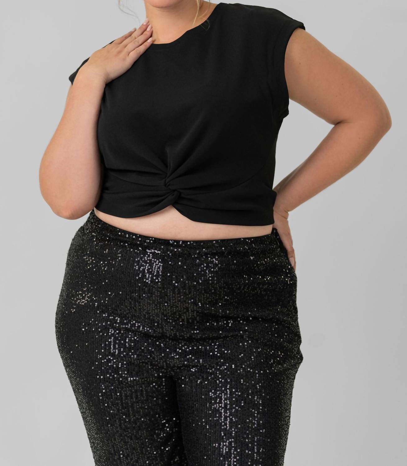 Tanya Taylor - Rosalie Crew Neck Crop Top - Plus